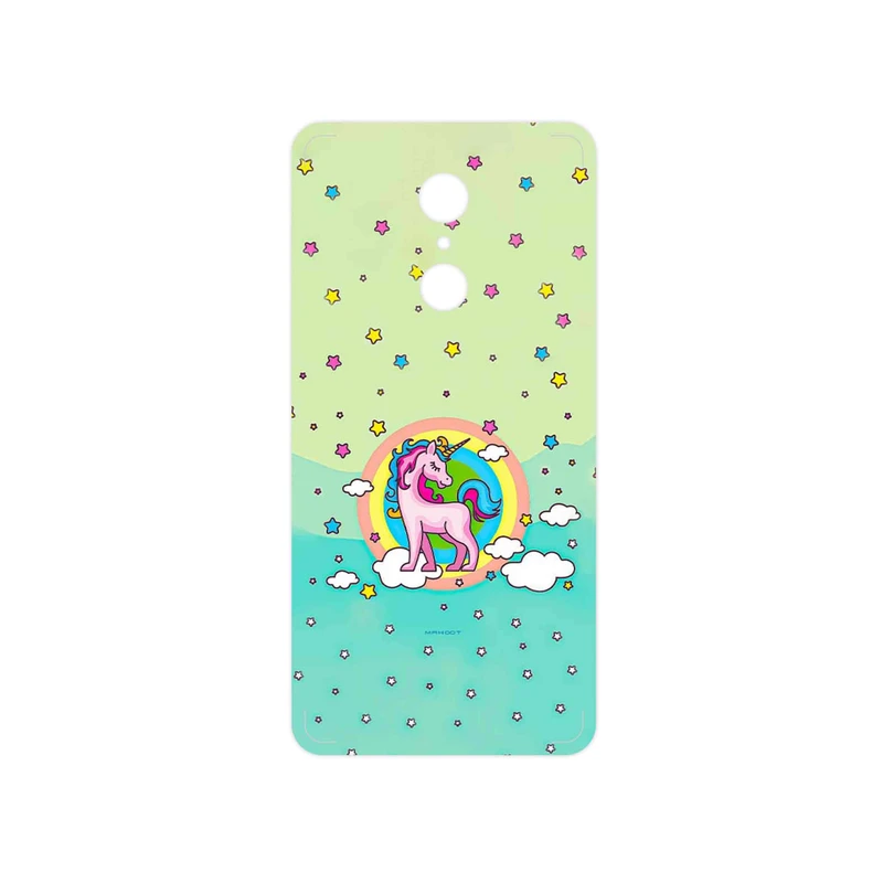 برچسب پوششی ماهوت مدل Rainbow unicorn adventure مناسب برای گوشی موبایل شیائومی REDMI 5