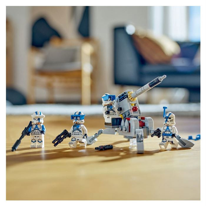 لگو سری جنگ ستارگان مدل نبرد سربازان کلون کد 75345