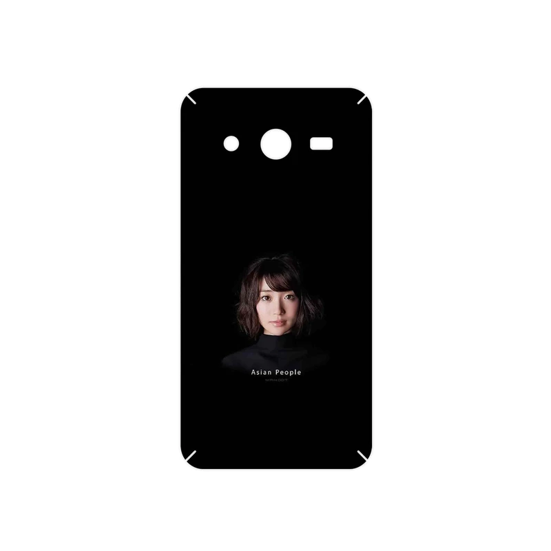 برچسب پوششی ماهوت مدل Portrait of an Asian Woman مناسب برای گوشی موبایل سامسونگ Galaxy Core 2