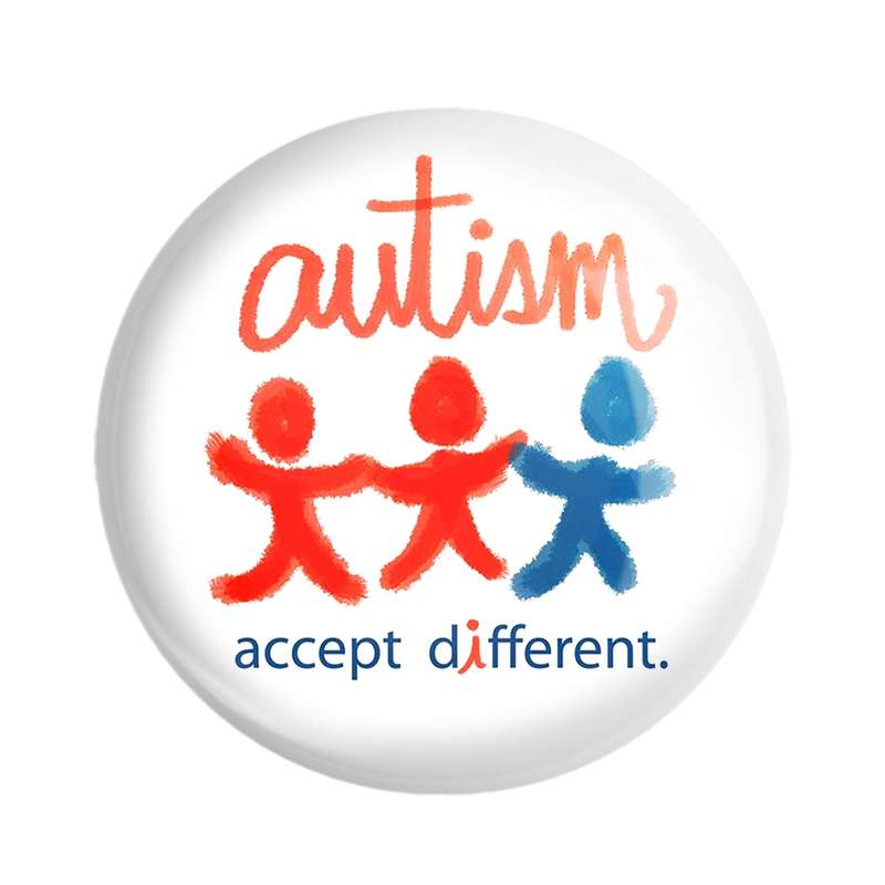 مگنت خندالو مدل اتیسم Autism کد 26759