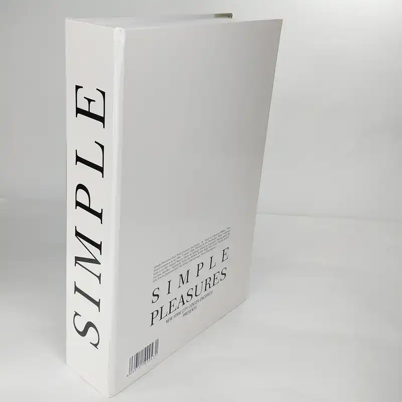 جعبه دکوری مدل کتاب دکوراتیو طرح SIMPLE کد 00