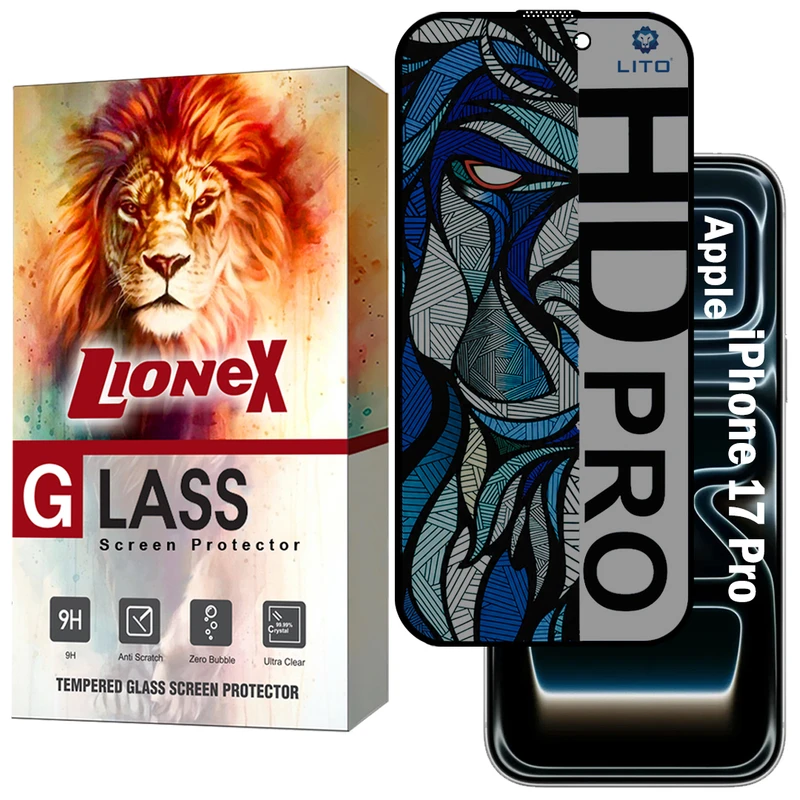 محافظ صفحه نمایش لایونکس مدل LITOPRVL مناسب برای گوشی موبایل اپل iPhone 17 Pro