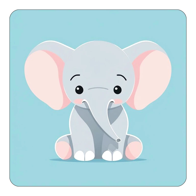 مگنت کاکتی طرح حیوانات کارتونی مدل mp27872