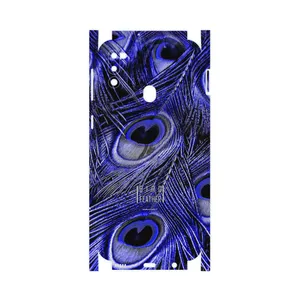 MAHOOT Purple Feather-FullSkin Cover Sticker for Samsung Galaxy M21  2021 Edition