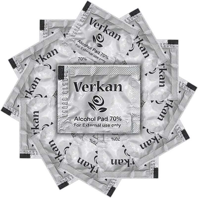 پد الکلی ورکان مدل ۰۰۱ بسته ۱۰۰ عددی