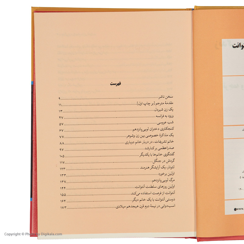 کتاب ماری آنتوانت اثر پیر نزلف نشر نگاه