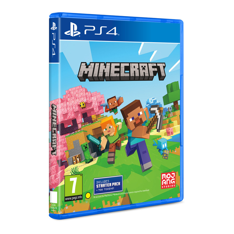 بازی Minecraft Starter Pack: 700 Tokens مخصوص PS4
