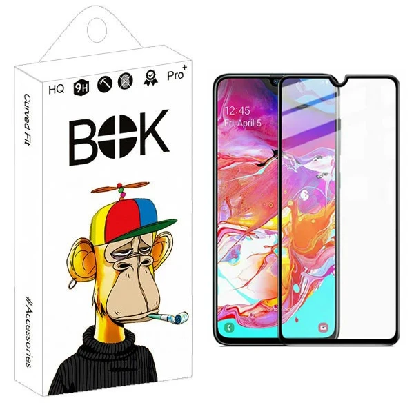 محافظ صفحه نمایش سرامیکی مات بوک مدل Firm مناسب برای گوشی موبایل سامسونگ Galaxy A70 / A70s / A02 / A02s / A022 / A12 / A32 5G / A42