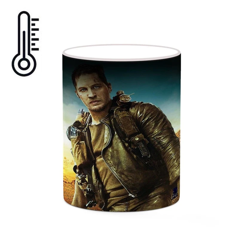 ماگ حرارتی کاکتی طرح تام هاردی Tom Hardy مدل mgh27342