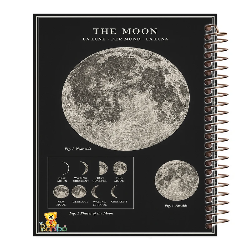 دفتر نقاشی 50 برگ بانیبو مدل  سیاره کد 1103