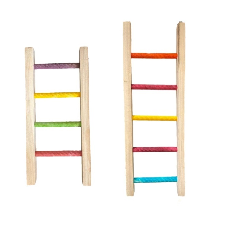 نردبان اسباب بازی پرندگان مدل رنگی بسته 2 عددی