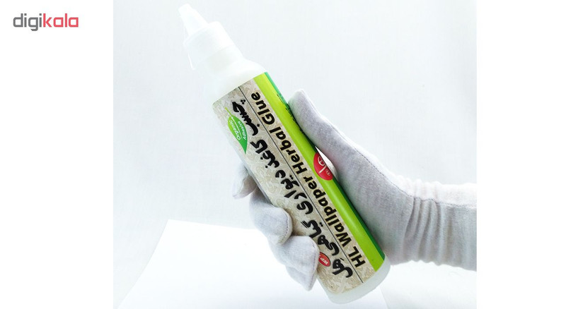 چسب کاغذد دیواری 30 کاره گیاهی هل مدل Organic حجم 300 میلی لیتر