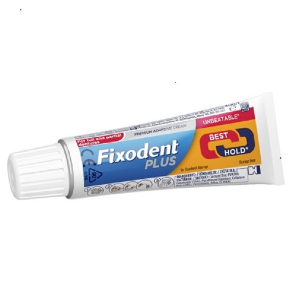 چسب دندان مصنوعی فیکسودنت مدل plus best hold وزن 40 گرم چسب دندان مصنوعی فیکسودنت مدل plus best hold وزن 40 گرم
