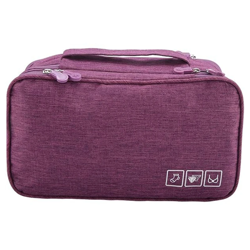 کیف لباس زیر زنانه مدل Travel-PK2024 رنگ صورتی