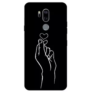 کاور مگافون طرح قلب مدل 7769 مناسب برای گوشی موبایل ال جی G7 thinQ     