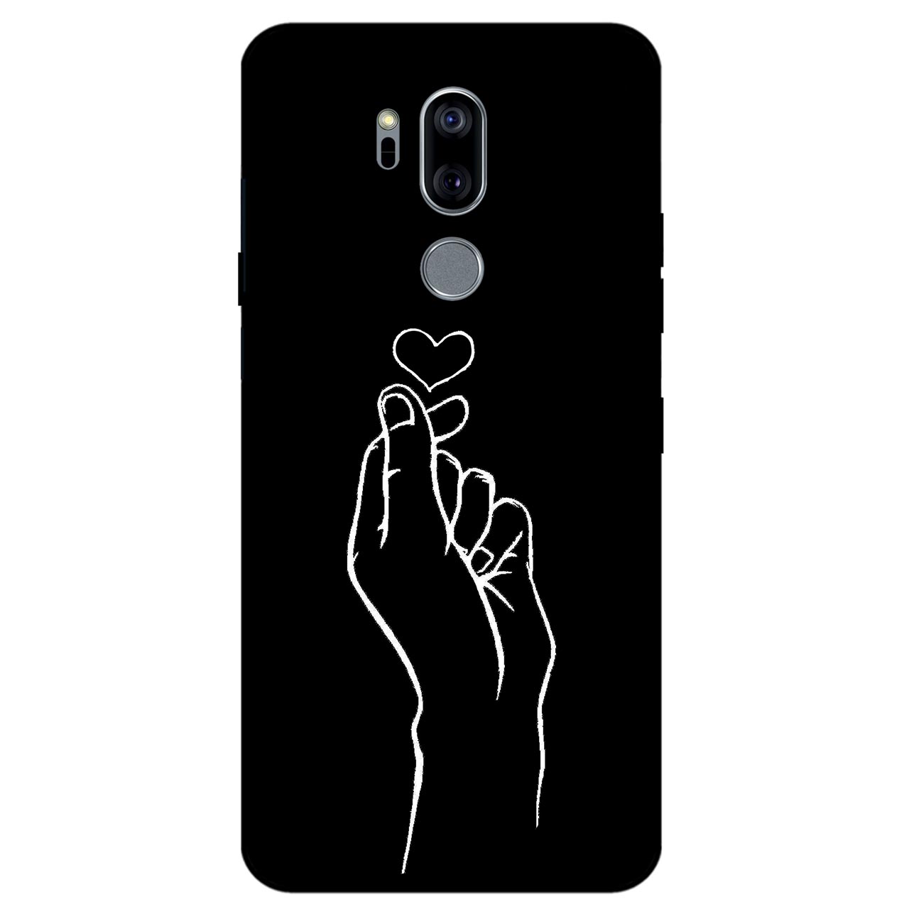 کاور مگافون طرح قلب مدل 7769 مناسب برای گوشی موبایل ال جی G7 thinQ 