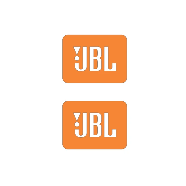 برچسب خودرو مدل سیستم صوتی کد S10680 بسته 2 عددی