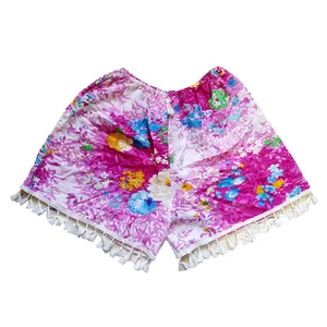 شلوارک زنانه مدل گل