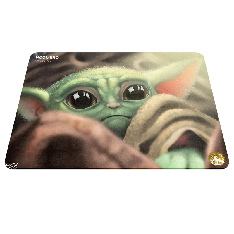 ماوس پد هومرو مدل A7909 طرح ماندالوریان بیبی یودا