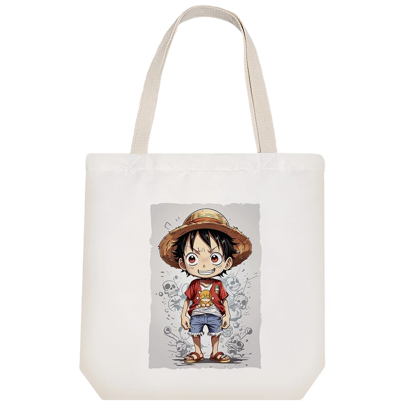 ساک خرید خندالو مدل لوفی انیمه وان پیس کد H899