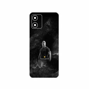 MAHOOT Dwayne Johnson Cover Sticker for Motorola Moto E13