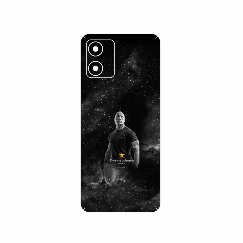 برچسب پوششی ماهوت مدل Dwayne Johnson مناسب برای گوشی موبایل موتورولا Moto E13