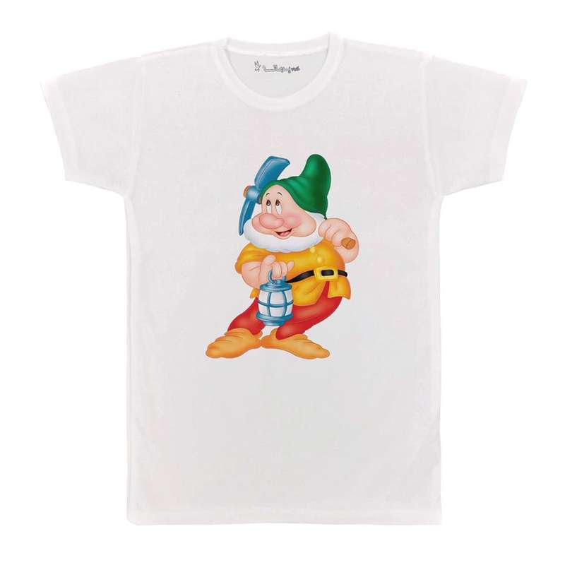 تی شرت بچگانه پرمانه طرح سفید برفی و هفت کوتوله کد pmt.5840