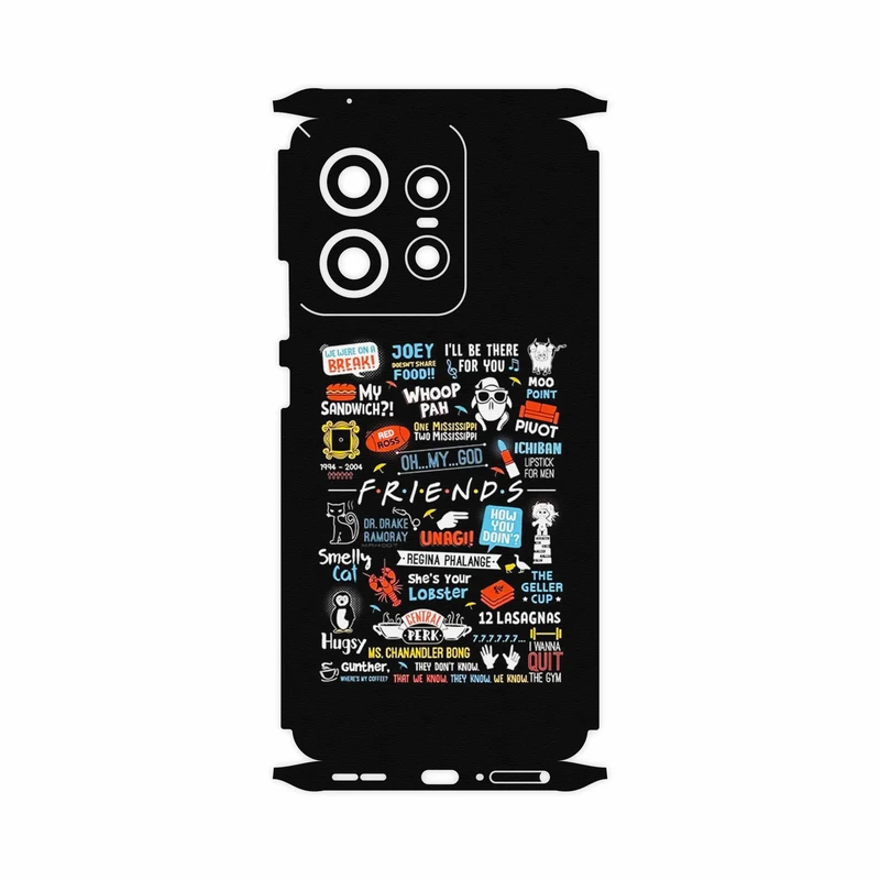 برچسب پوششی ماهوت مدل Friends 2-FullSkin مناسب برای گوشی موبایل موتورولا Edge 50 Pro