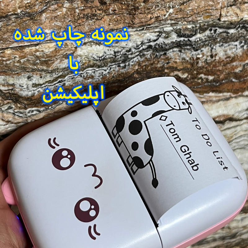 پرینتر حرارتی مدل گربه طرح Mini Cat