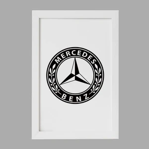 تابلو خندالو مدل مرسدس بنز Mercedes Benz کد 23512