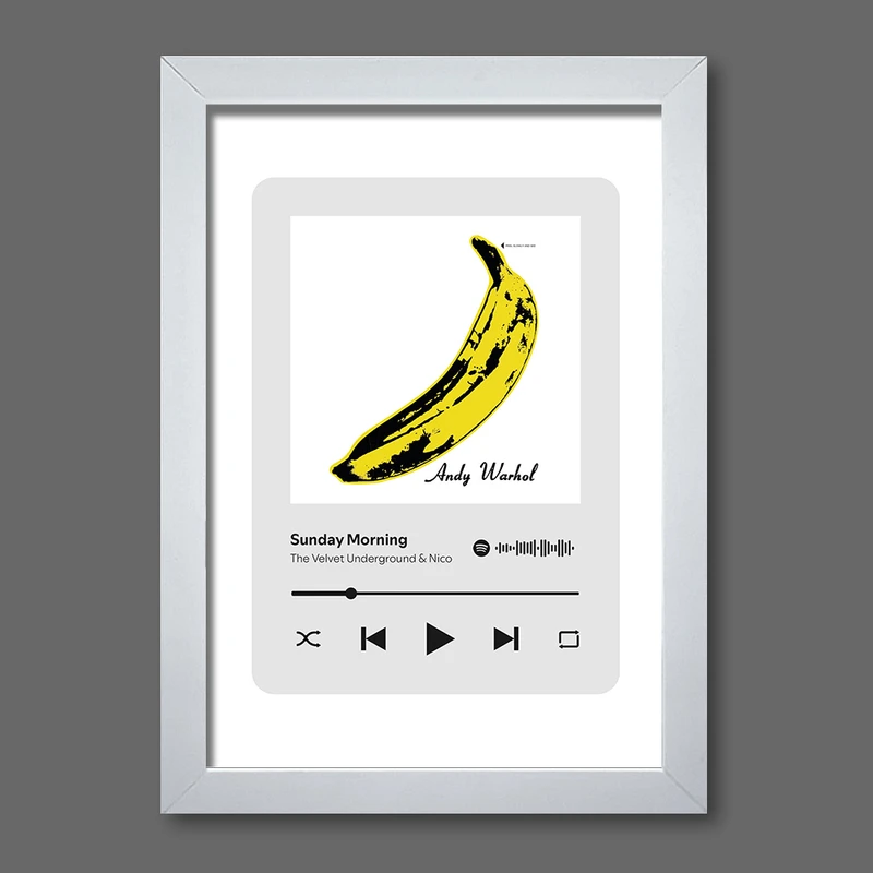 تابلو مدل موزیکال طرح Sunday Morning by The Velvet Underground