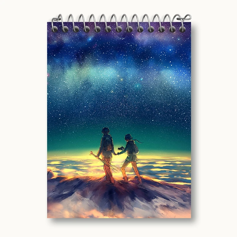 دفتر یادداشت 50 برگ خندالو مدل کهکشان و سیاره ها کد 25382