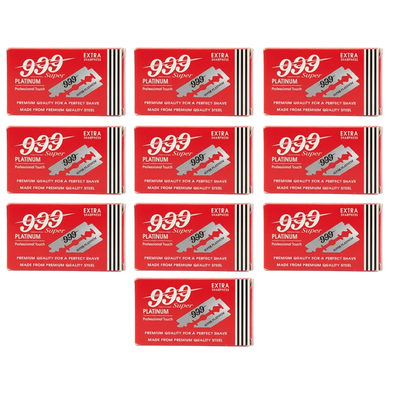 تیغ یدک تری ناین مدل Super Platinum ده بسته 10 عددی