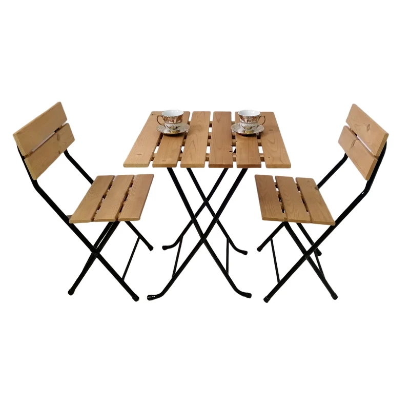 عکس شماره 8 : میز و صندلی تاشو سفری مدل چوبی کد 2060