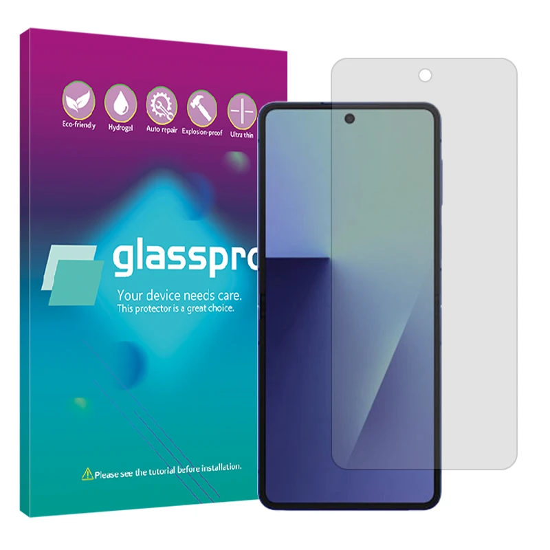 محافظ صفحه نمایش شفاف گلس پرو مدل Resistant مناسب برای گوشی موبایل سامسونگ Galaxy Z Flip7