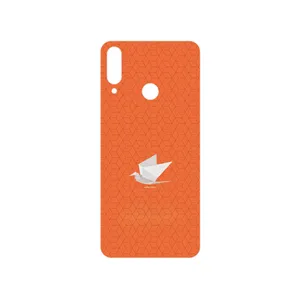 MAHOOT Minimalist origami bird Cover Sticker for LG W30