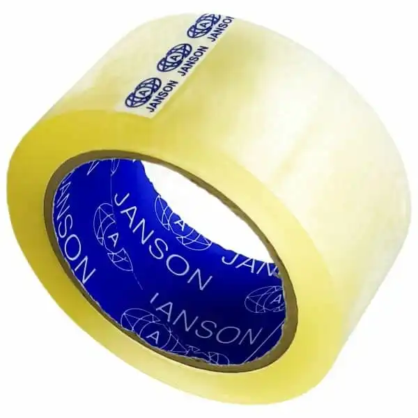 چسب پهن جانسون مدل شیشه ای 90 یارد عرض 5 سانتیمتر بسته 2 عددی