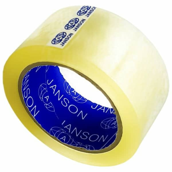 چسب پهن جانسون مدل شیشه ای 90 یارد عرض 5 سانتیمتر بسته 2 عددی