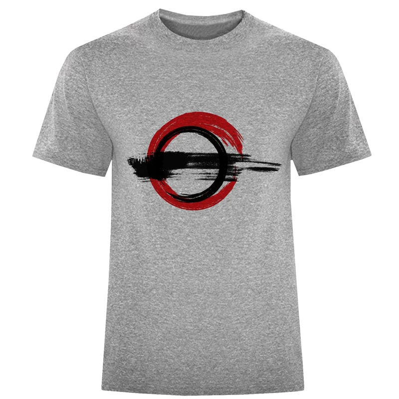 تی شرت آستین کوتاه مردانه مدل انتزاعی D349