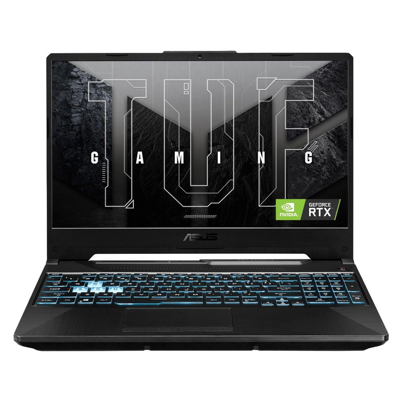 لپ تاپ 15.6 اینچی ایسوس مدل TUF Gaming A15 FA506NFR-HN045W-R7 7435HS-16GB DDR5-512GB SSD-RTX2050-FHD-W