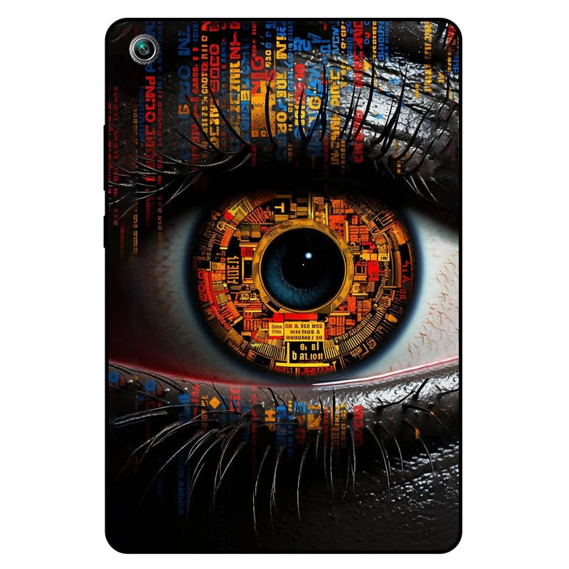 کاور مگافون طرح چشم مدل 6769 مناسب برای تبلت ایسوس ZenPad 3s 8.0 / Z582KL 