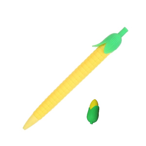 مداد نوکی 0.5 میلی متری طرح ذرت کد Z-607 به همراه پاک کن