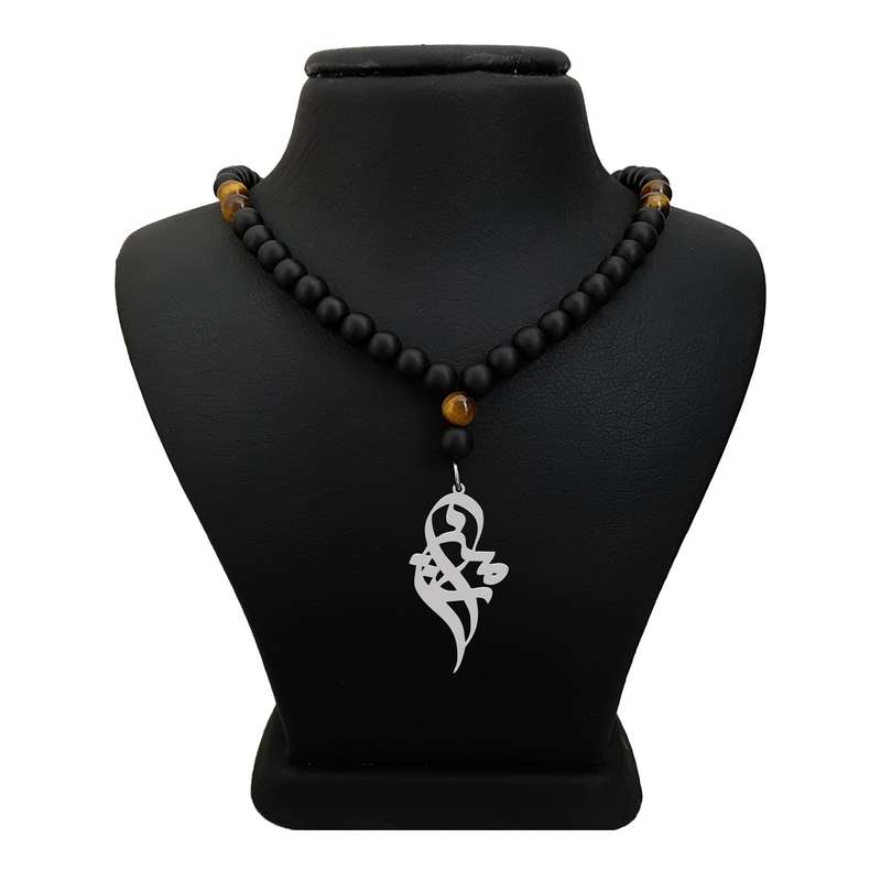 گردنبند نقره مردانه ترمه ۱ مدل رامین کد ma 1916 گردنبند نقره مردانه ترمه ۱ مدل رامین کد ma 1916