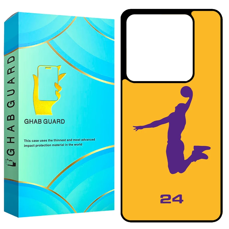 کاور قاب گارد طرح بسکتبال مدل GCHPX6 مناسب برای گوشی موبایل شیائومی Redmi Note 13 Pro 5G / Poco X6