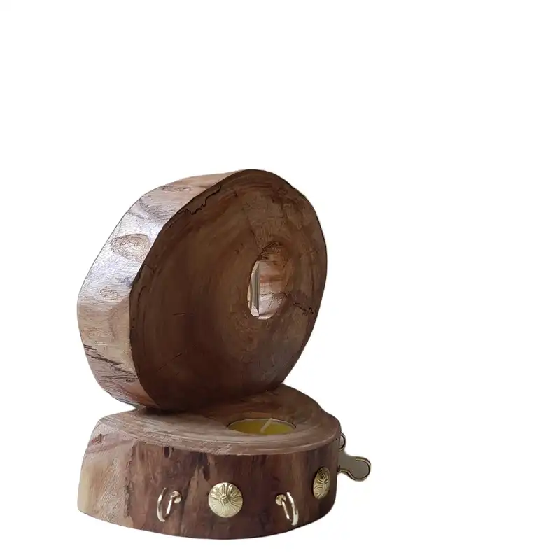 کلید آویز چوبی مدل روستیک جاگلدانی