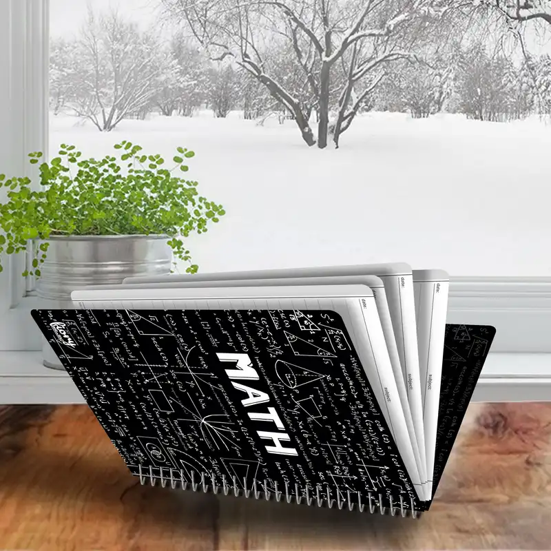 دفتر مشق 100 برگ مستر راد مدل ریاضی طرح دلتا کد fiory 2064