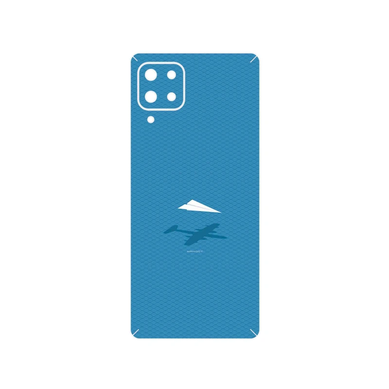 برچسب پوششی ماهوت مدل Minimal Paper Airplane مناسب برای گوشی موبایل سامسونگ Galaxy M62