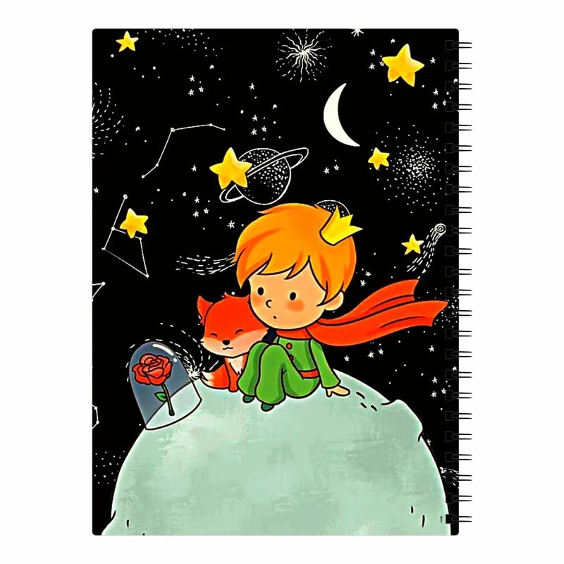 دفتر مشق 70 برگ لنکامر مدل شازده کوچولو کد LA5-281msk