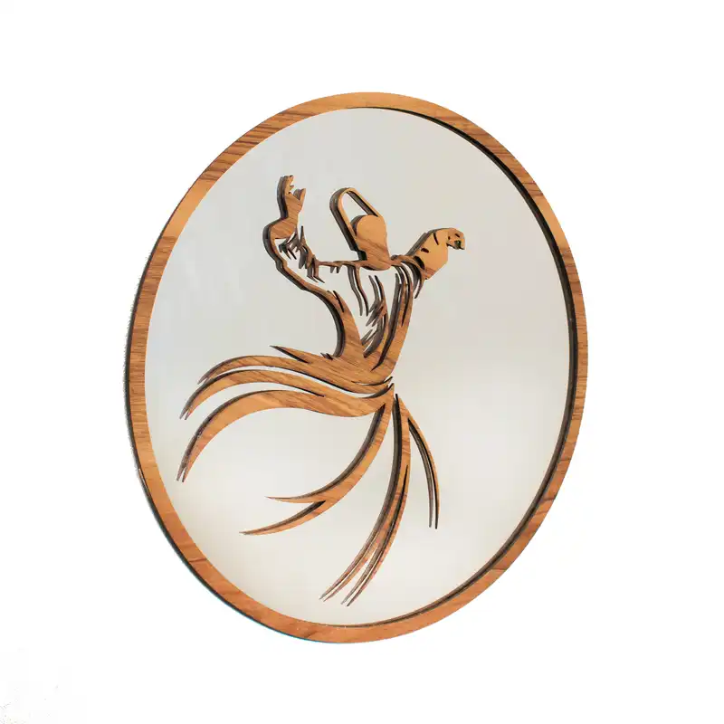 تابلو آینه مدل رقص سماع