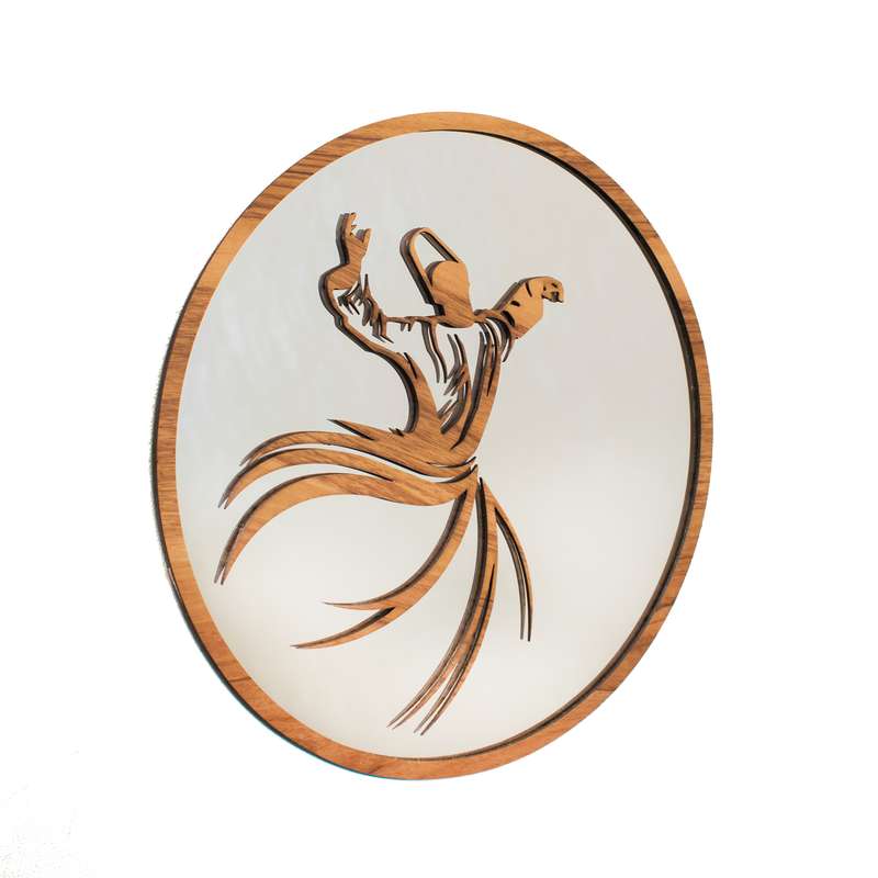 تابلو آینه مدل رقص سماع تابلو آینه مدل رقص سماع